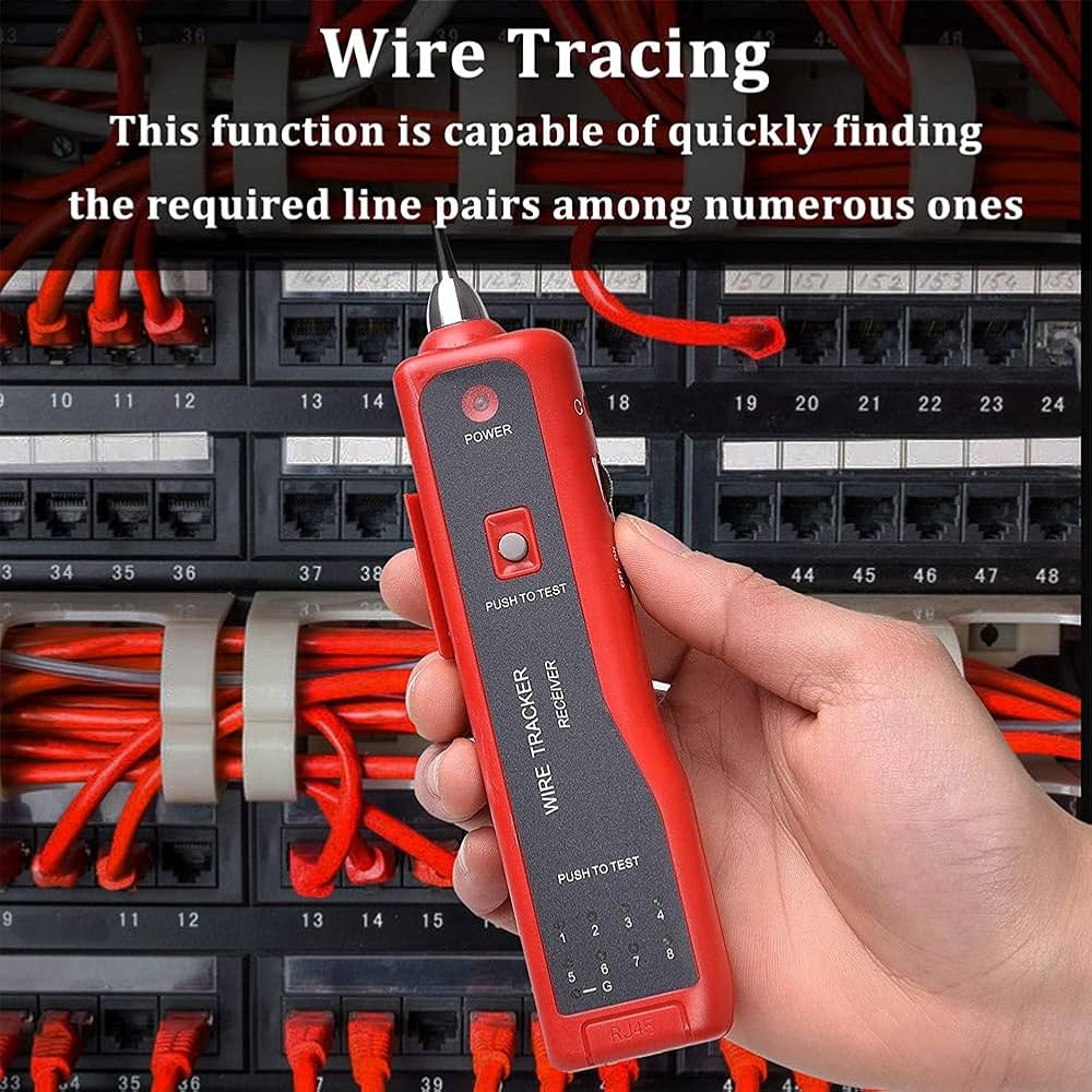 Ubrand Network Cable Tester, RJ45 RJ11 Multi-Function Wire